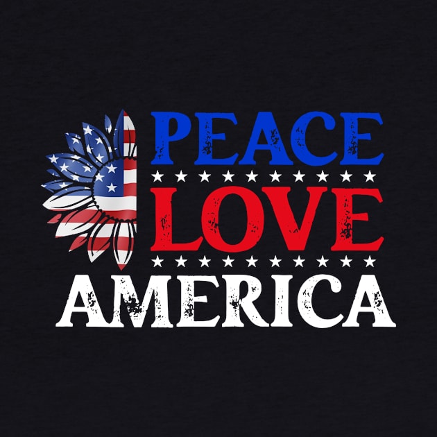 Peace Love America by  El-Aal